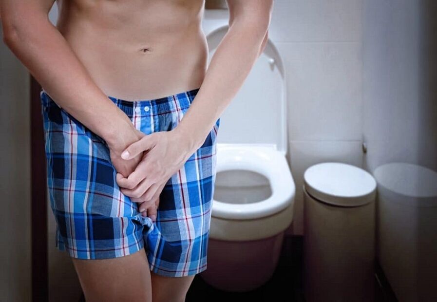 vyprázdnenie močového mechúra, aby sa zabránilo prostatitíde