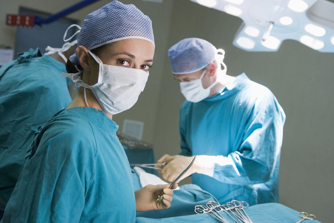 V niektorých prípadoch si stagnácia prostaty vyžaduje chirurgický zákrok