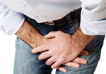 Bolesť v perineu je znakom chronickej prostatitídy